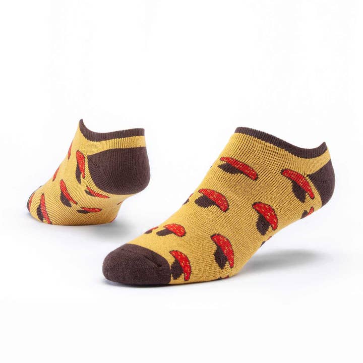 Maggie's Organics - Wholesale Socks - Women's - Organic Cotton Mushroom Honey Footie Socks4