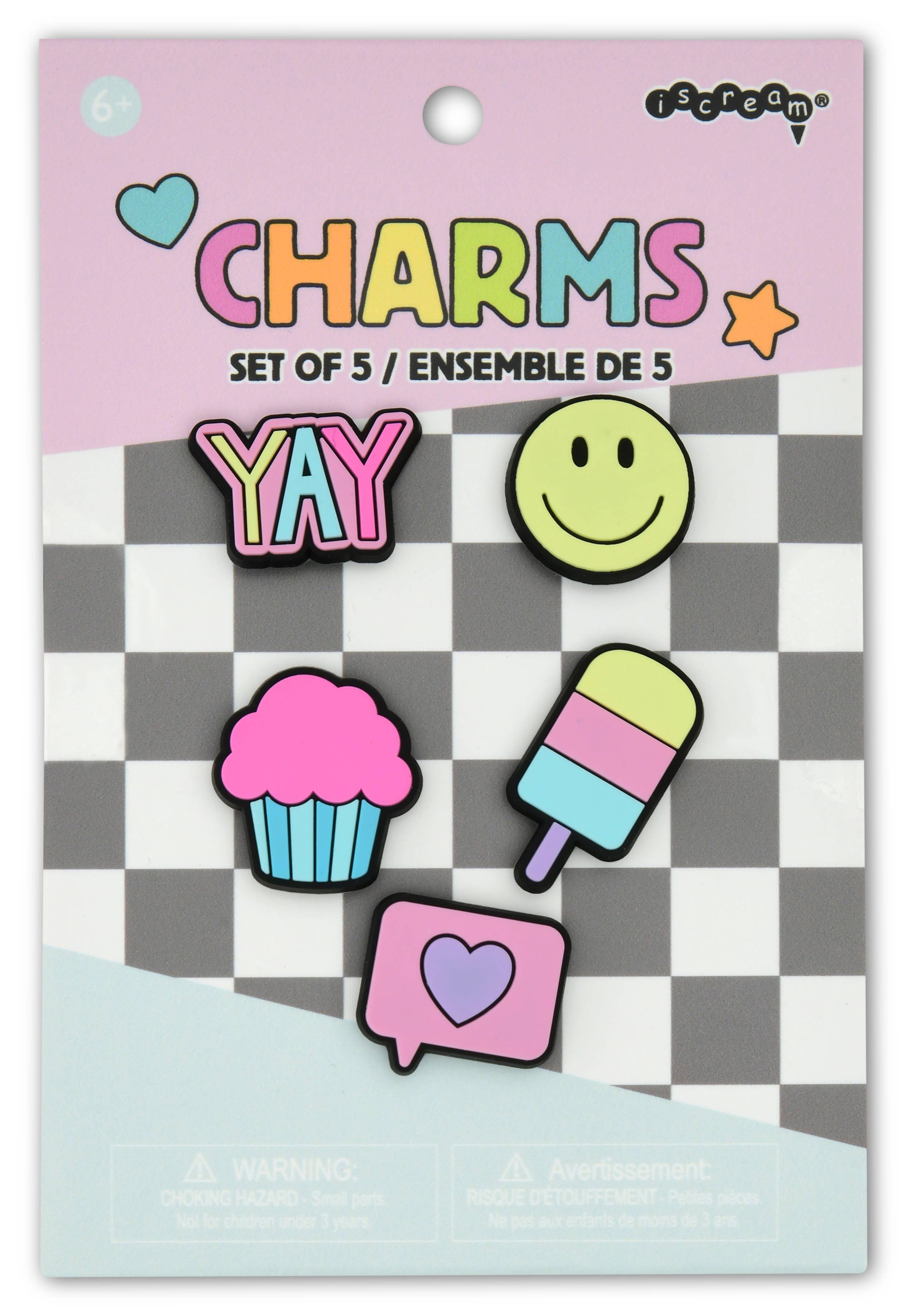 Iscream - Wholesale Charm/Dangle Bracelet - HAPPY CHARMS SET0