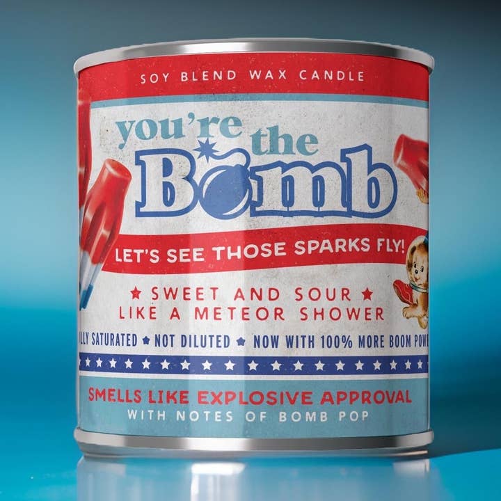 You're the Bomb 16oz. Candle for wholesale by Scents of Accomplishment