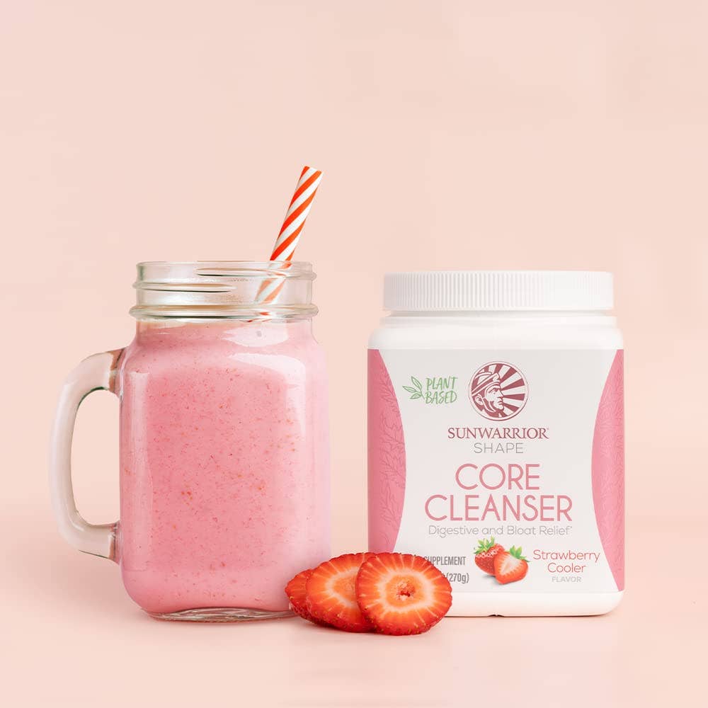 Sunwarrior - Wholesale Protein/Superfood Powder - Strawberry Cooler Core Cleanser Prebiotic Fiber Drink Powder8