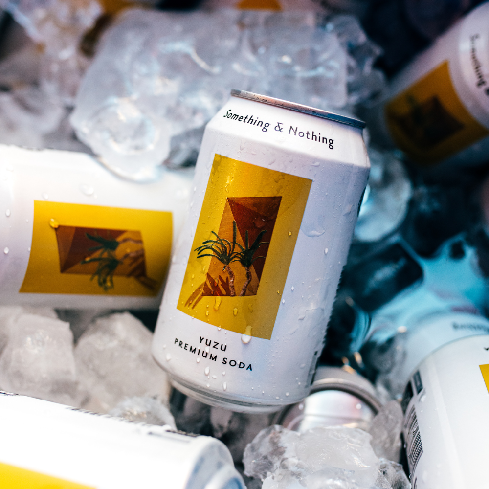 Something & Nothing - Wholesale Soda/Carbonated Drink - Yuzu Premium Soda (Case of 12)3