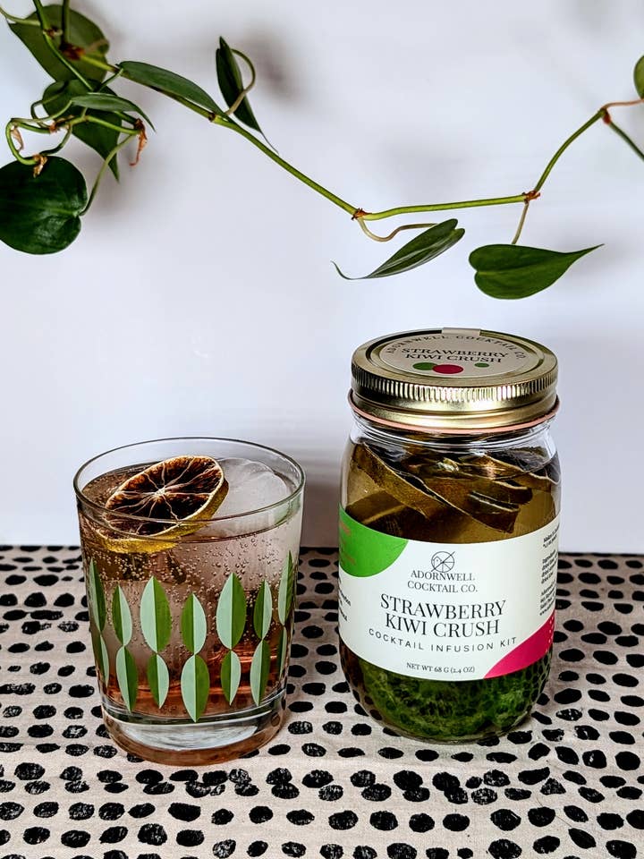 Kit de Infusión de Cóctel Crush de Fresa y Kiwi para venta al por mayor de Adornwell Cocktail Co.