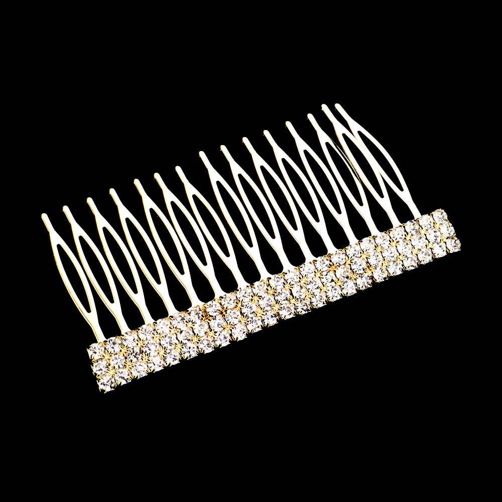 Sensibling Corp. - Wholesale Hair Pin - Crystal Rhinestone Pave Hair Comb5