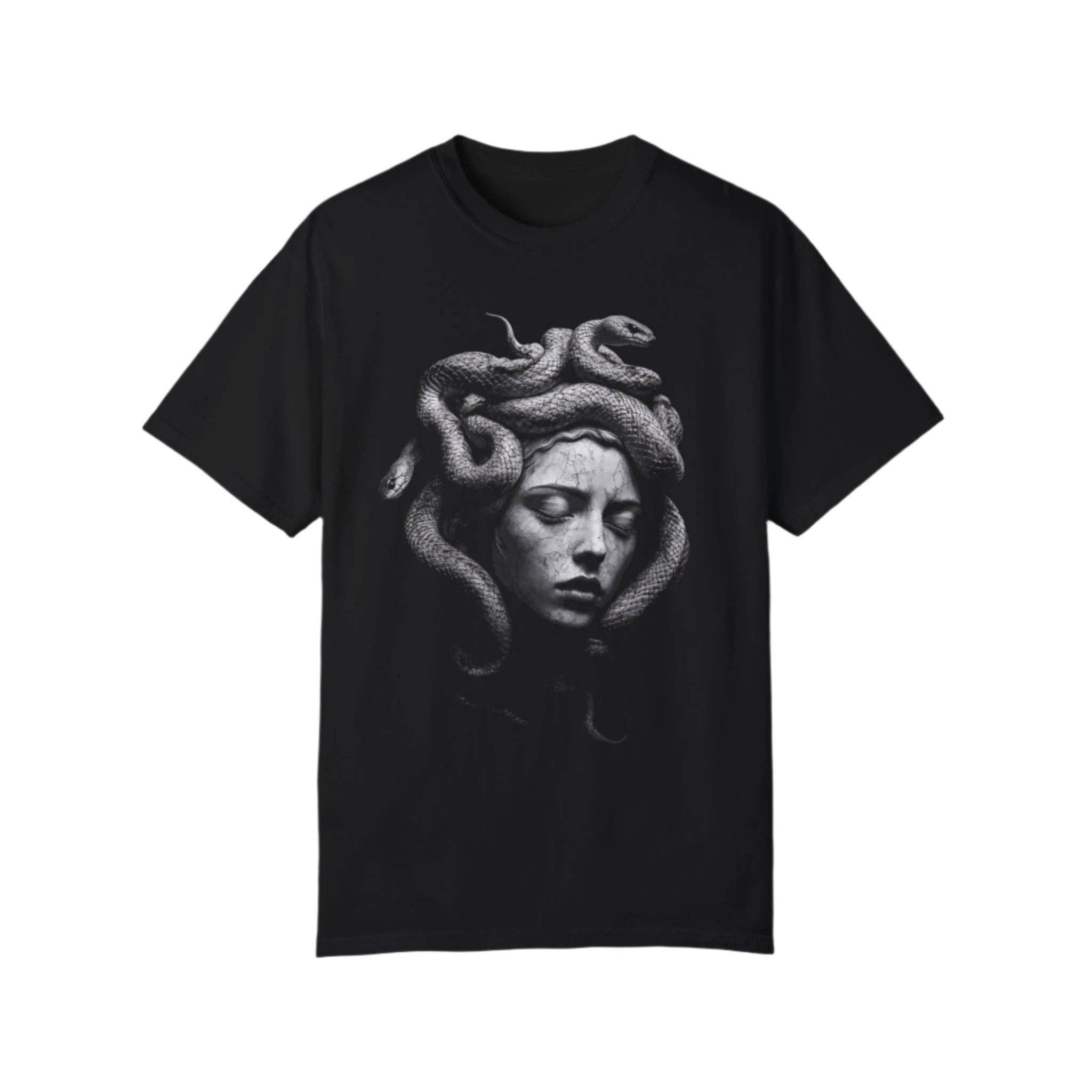 KILLER RETRO - Wholesale Screen Printed T-Shirt - Women's - Vintage Medusa Retro Graphic Tee.