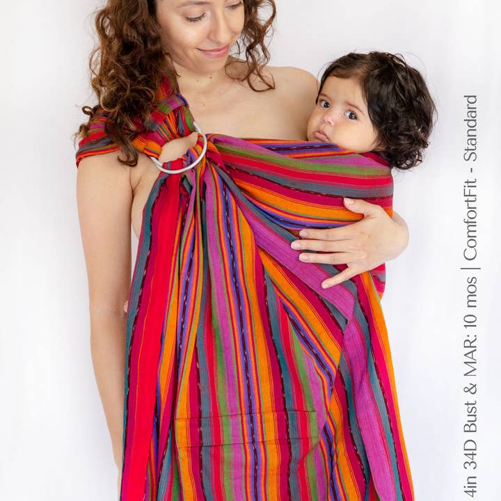 Maya Wrap – Großhandel Baby-Tragetuch – Quetzal Comfortfit Ringschlinge