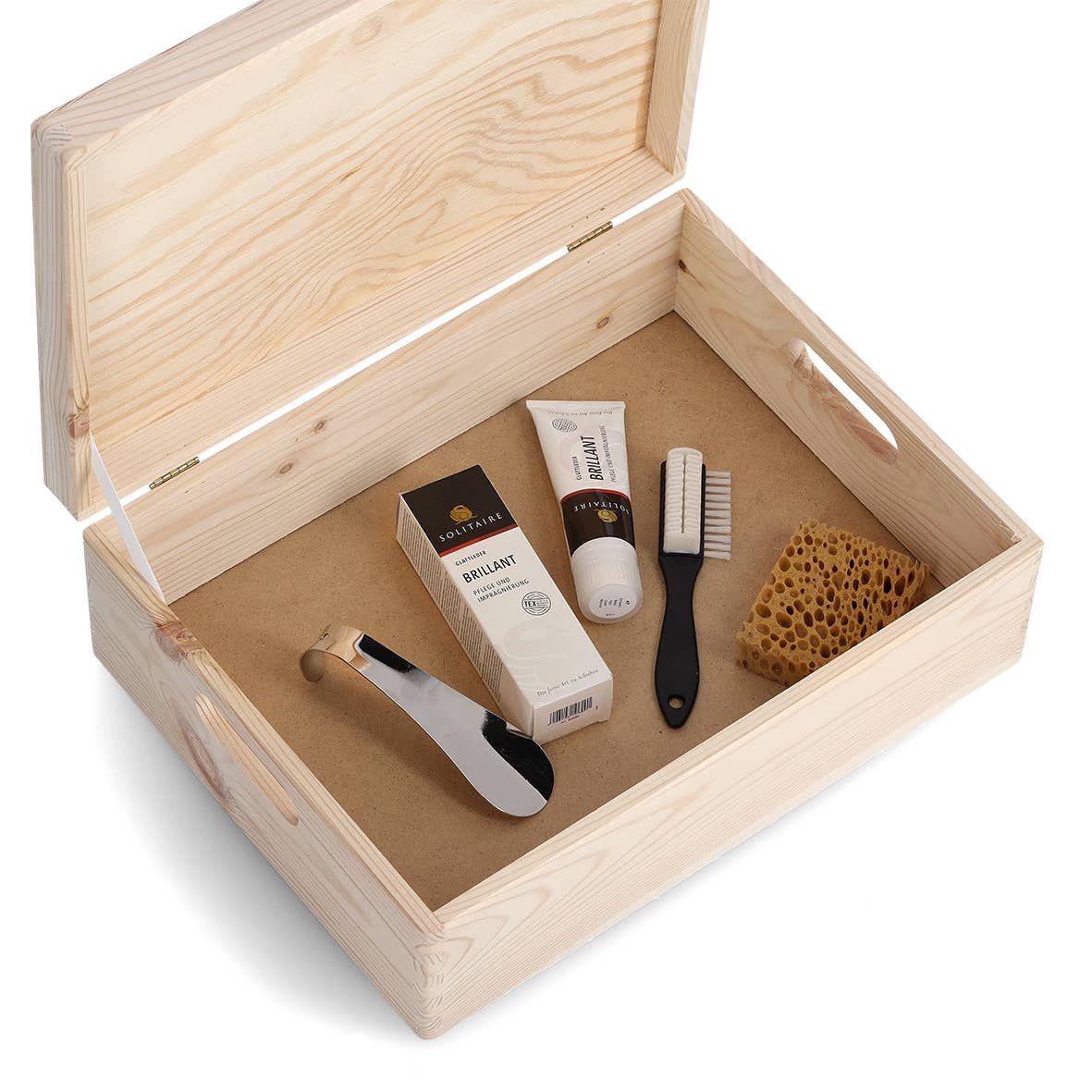 nature Multipurpose Box with Lid, Softwood FSC 100% #2 for wholesale on Faire9