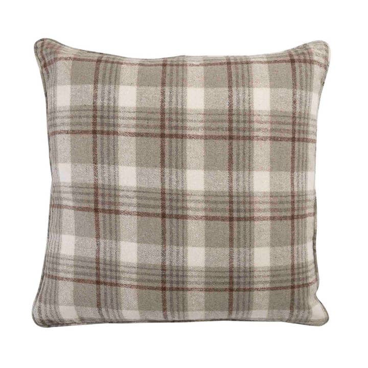 Grårutig kudde Toulouse 50x50 för wholesale av Andrea House