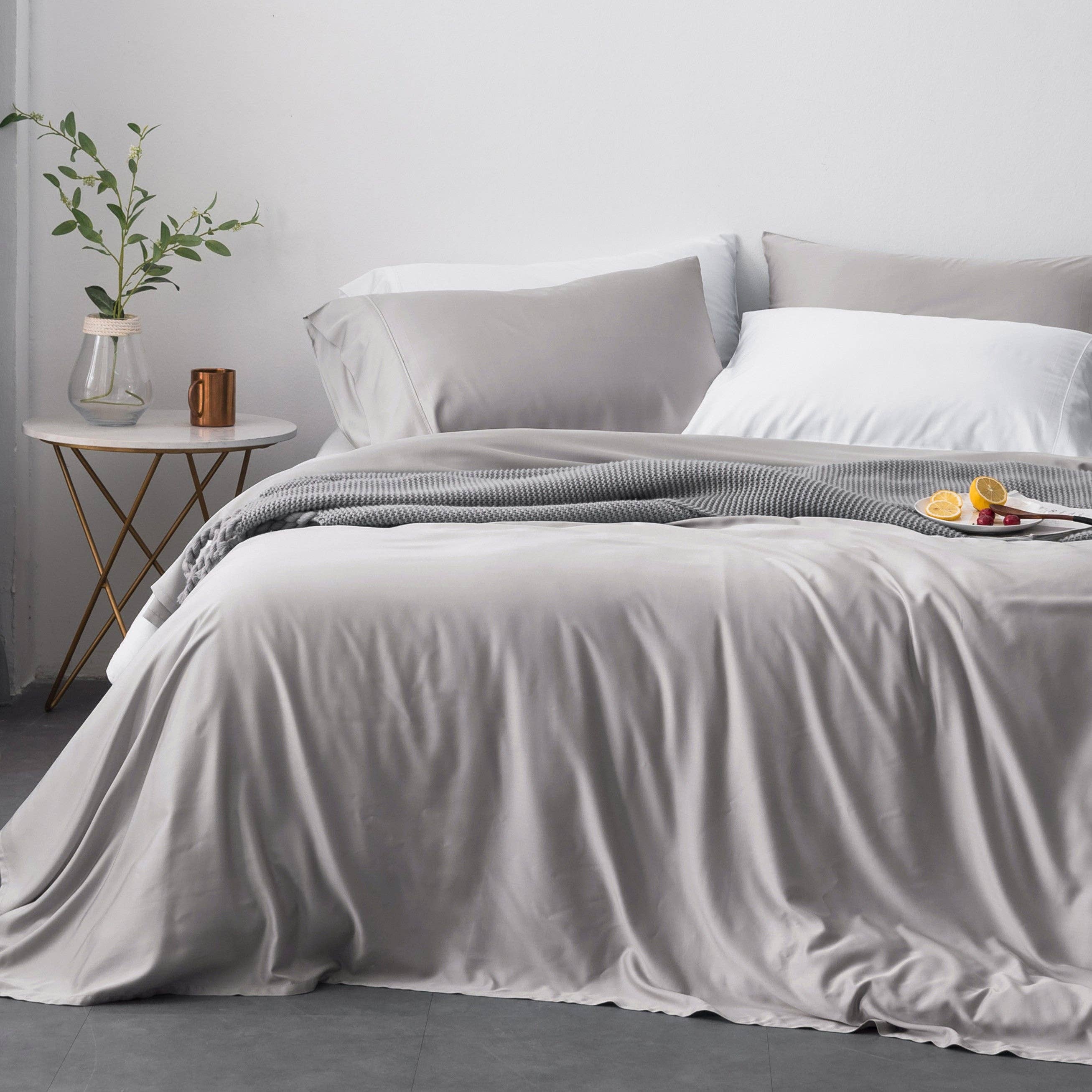 Oasis Fine Linens - Vente Parures de lit - Draps de la collection Island Bamboo en rayonne de bambou2