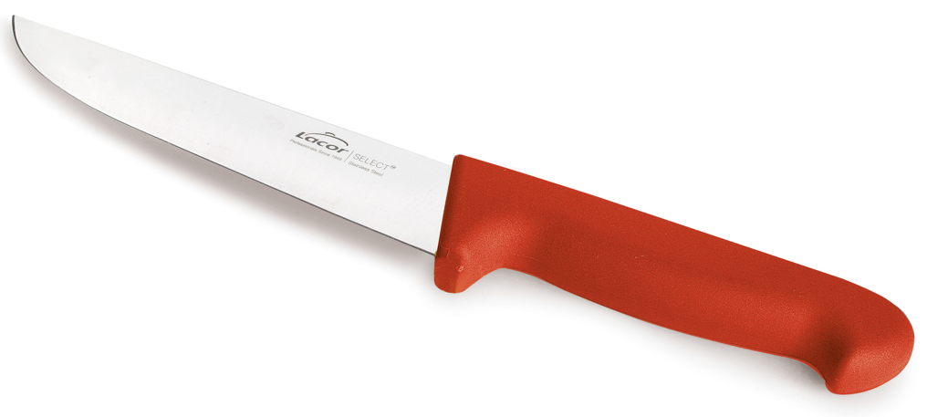 LACOR MENAJE PROFESIONAL S.L. - Wholesale Kitchen/Utility Knife - Select Butcher Knife 17.5 cm Red0