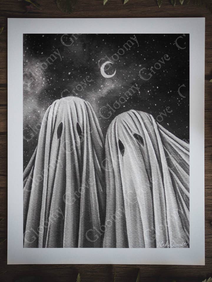 "Existential Souls" | Fine Art Print for wholesale by Gloomy Grove