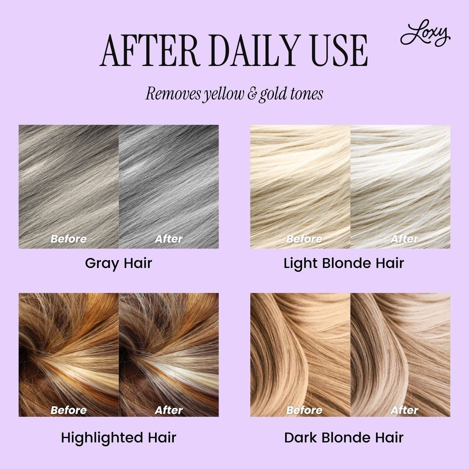 Loxy - Wholesale Hair Conditioner - Tone: Purple Conditioner Bar with Biotin & Almond Oil3