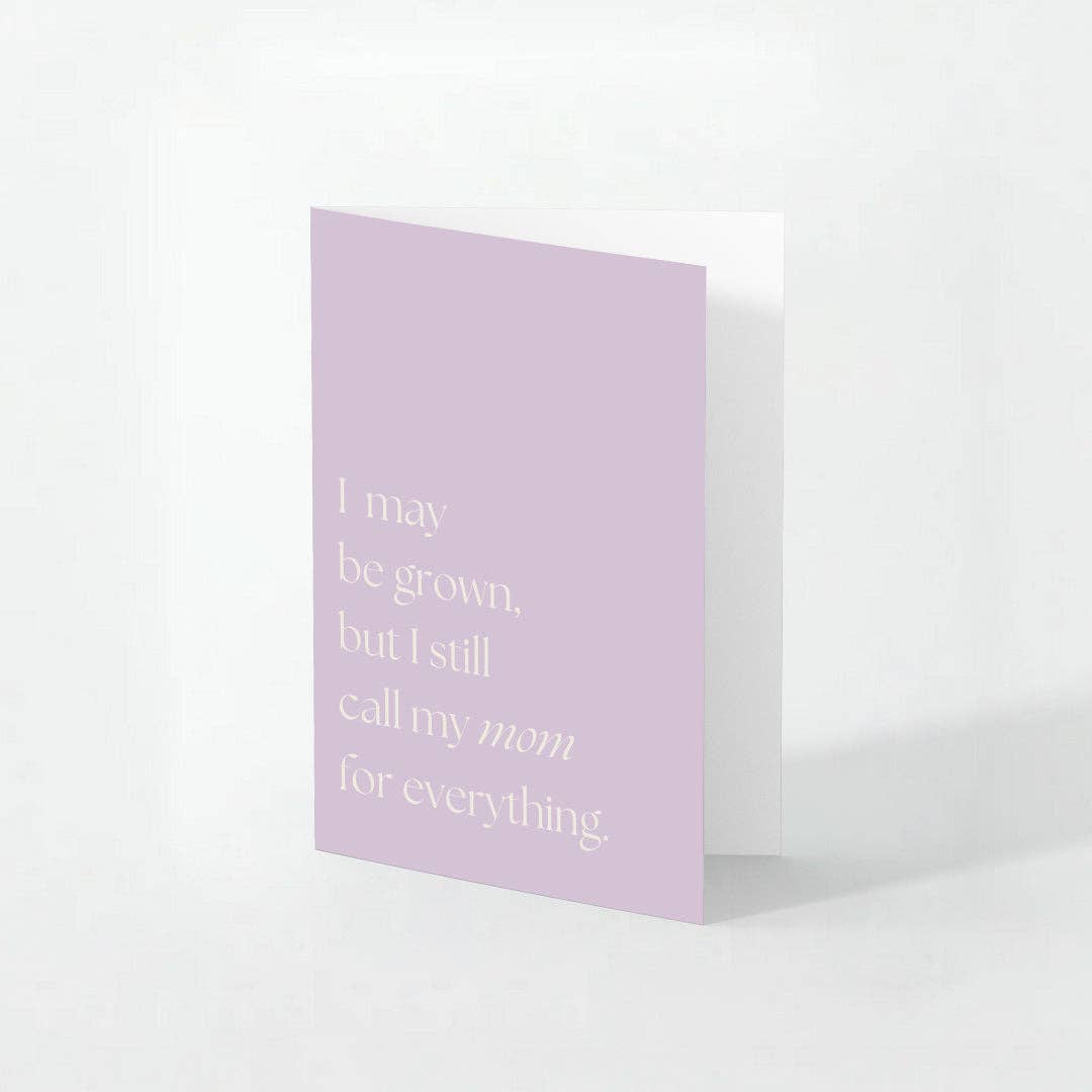 in Perennial – Großhandel Muttertagskarten – Ruf meine Mama für alles an - Muttertagskarte1