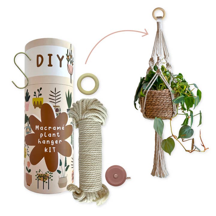 DIY Plant Hanger KIT craft tutorial - Case of 12 for wholesale by SITOS