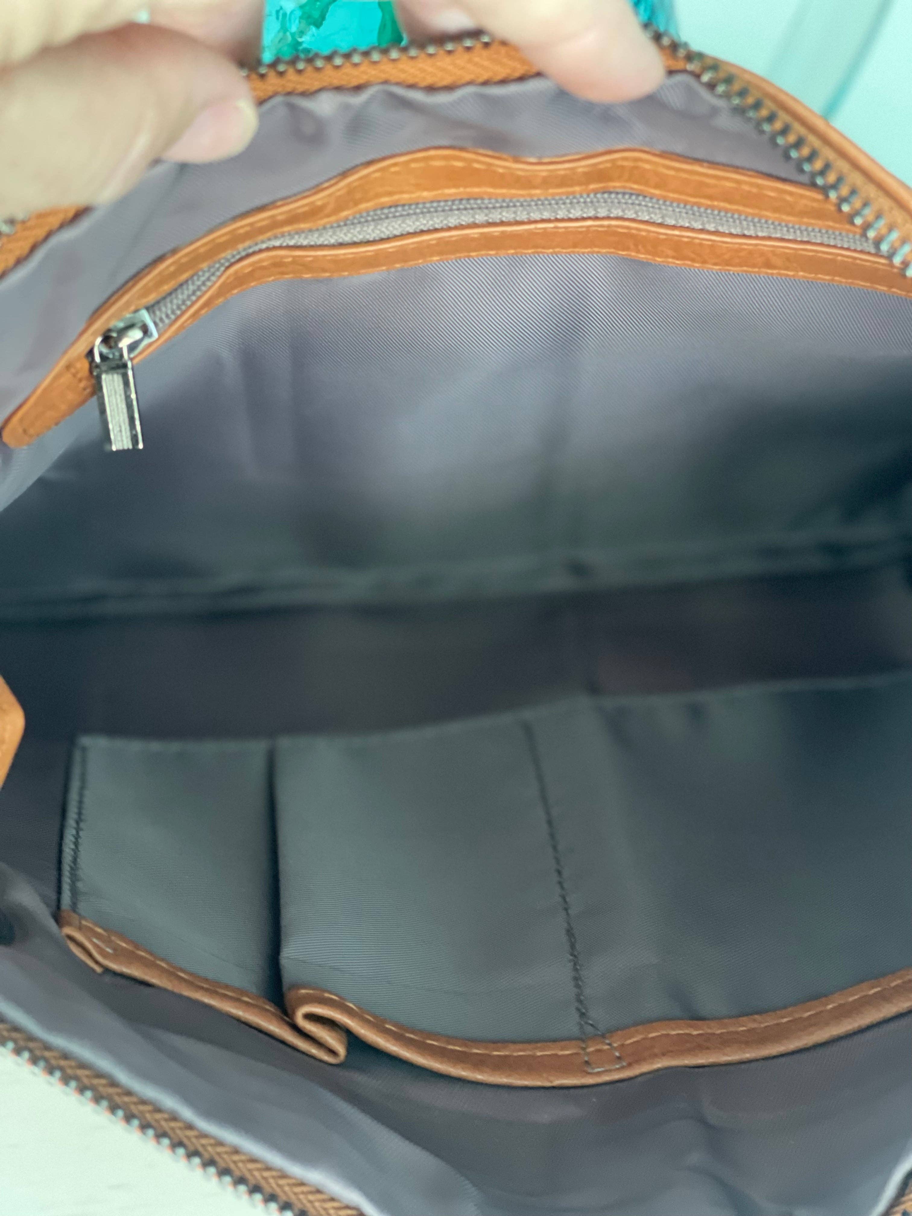 Harris Girls & Co. - Wholesale Clutch Bag - Women's - Hint Of Fall Clutch "Gray"1