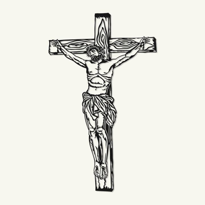 Jesus Metal Wall Art - APT602 for wholesale by NOXART LLC