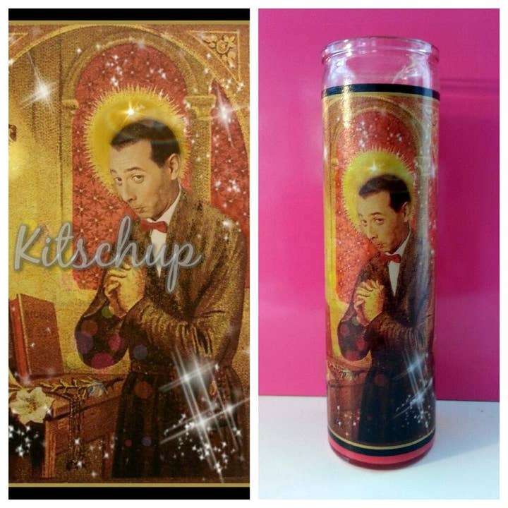 PeeWee Prayer Candle for wholesale by Kitschup Creations