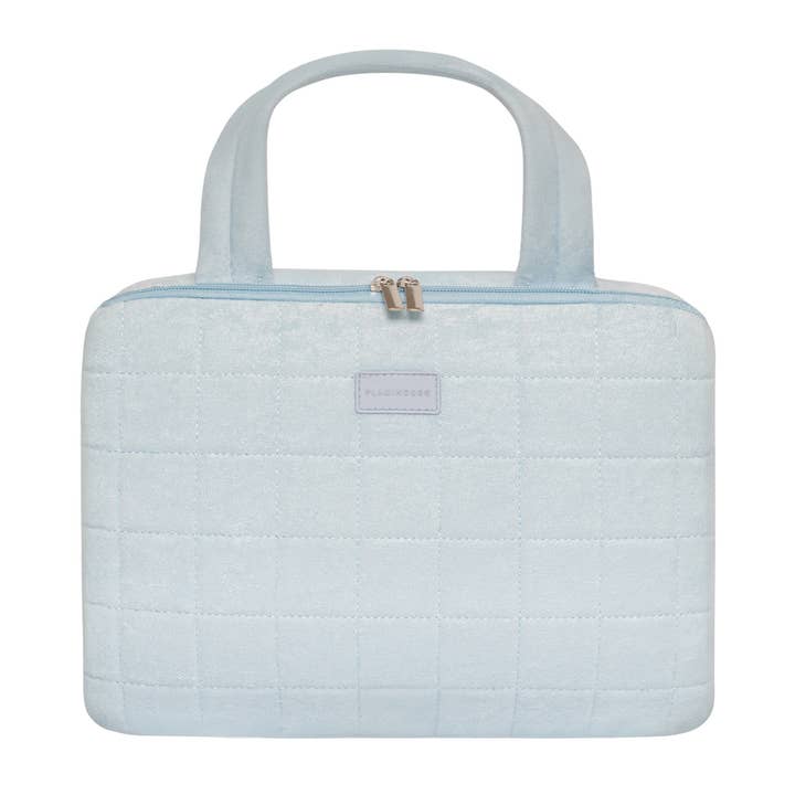 Flamingueo – wholesale Toiletry bag – Unisex – Blue toiletry bag TOWEL with hanger