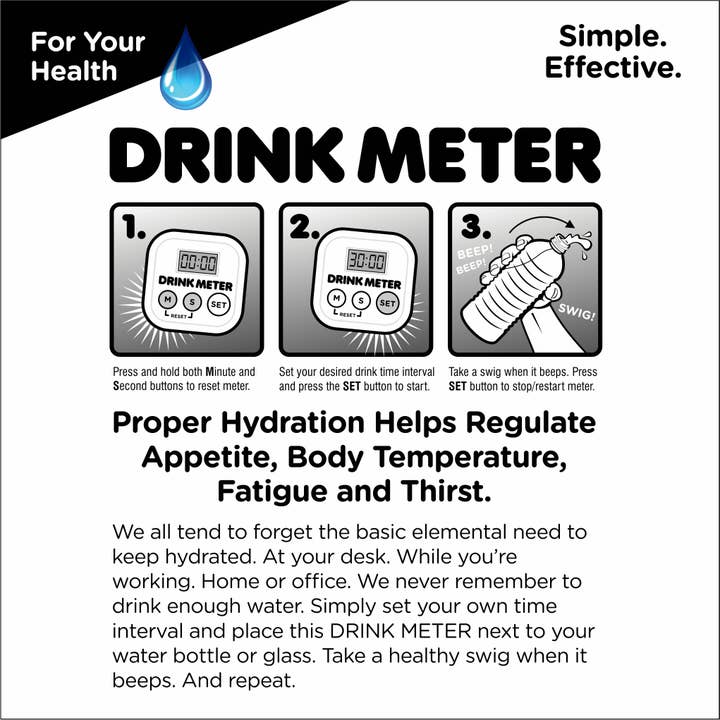 Stupidiotic - Wholesale Gag Gift/Novelty Gift - Drink Meter1