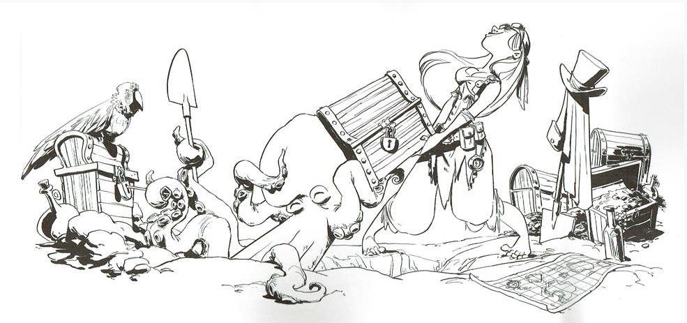 SCB - Venta al por mayor Libro para colorear y cuaderno de actividades - Adultos - Colorear con tu pulpo2