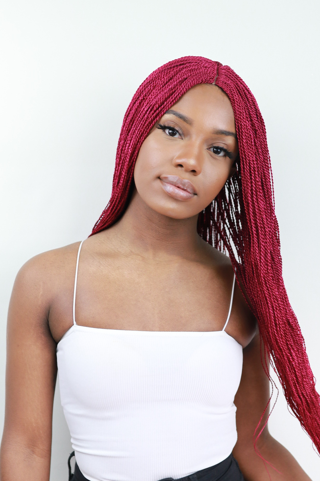 LA 'BELLO BEAUTY – wholesale Wig/hair piece – Omalicha Hot Pink0
