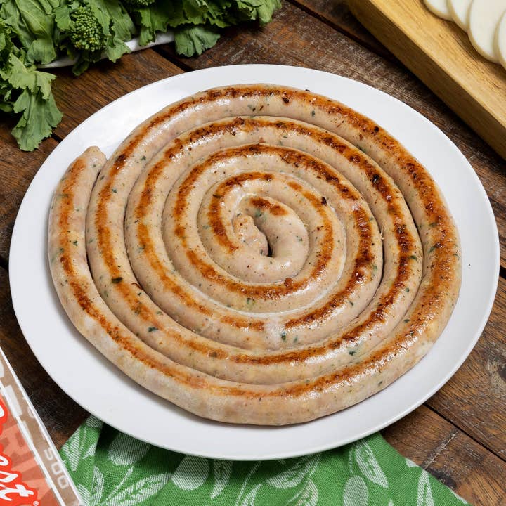 5lb Chicken Sausage Stuffed with Broccoli Rabe & Mozzarella for wholesale by Esposito's Sausage