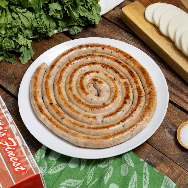 Esposito's Sausage - Wholesale Sausage - 5lb Chicken Sausage Stuffed with Broccoli Rabe & Mozzarella