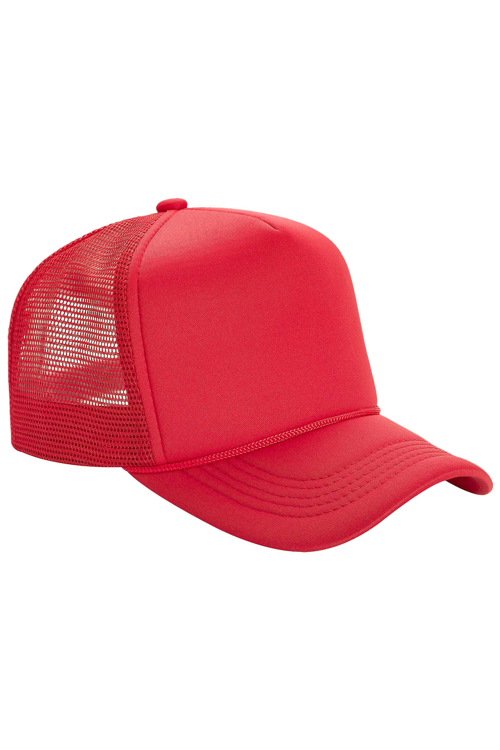 Cap Zone - Wholesale Trucker Hat - Unisex - Solid Five Panel Foam Trucker Hat18