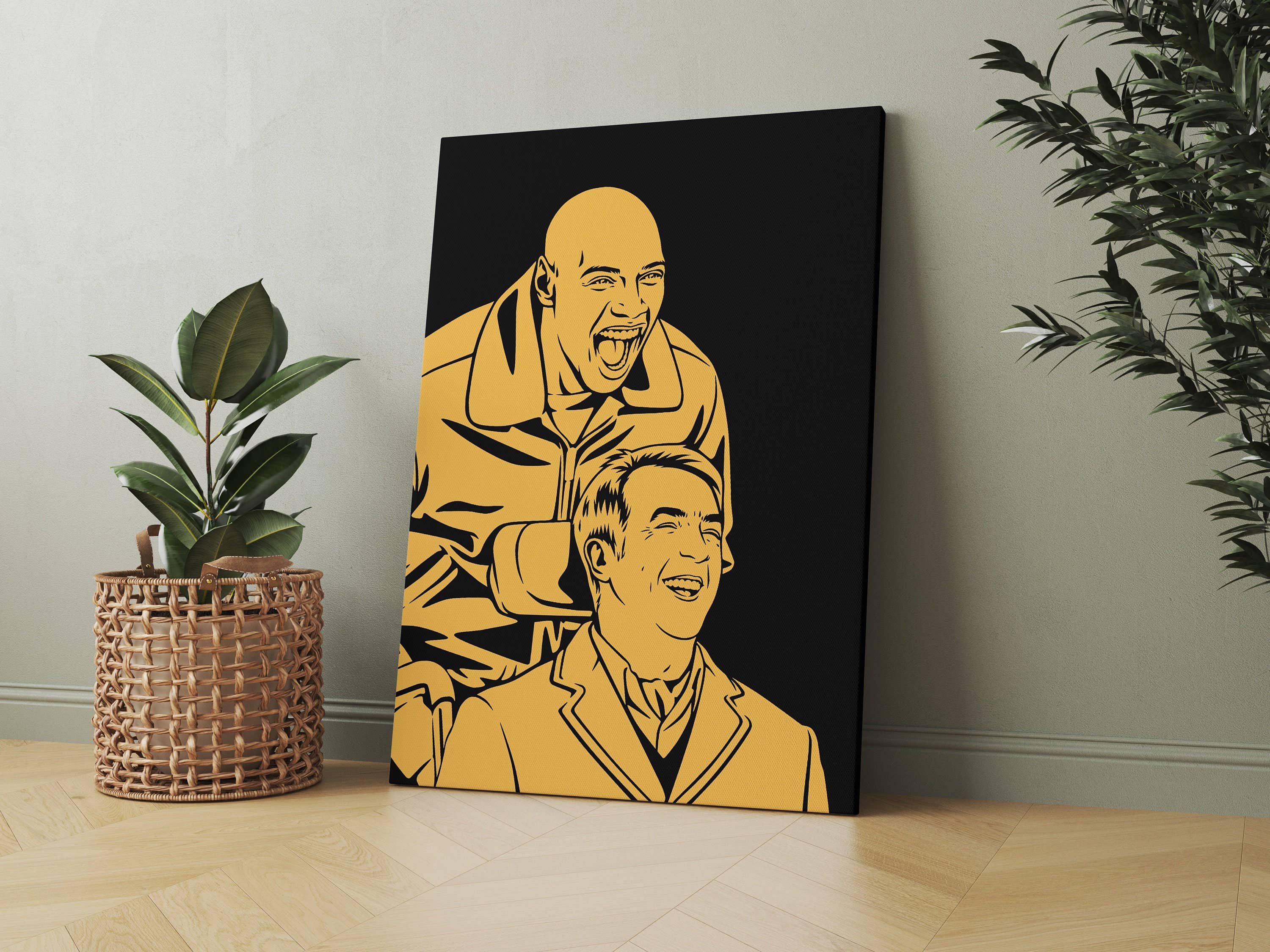 Artisan Digital – Engroshandel DIY-hobbysæt – Portræt maleri kit. DIY portræt på sort lærred2