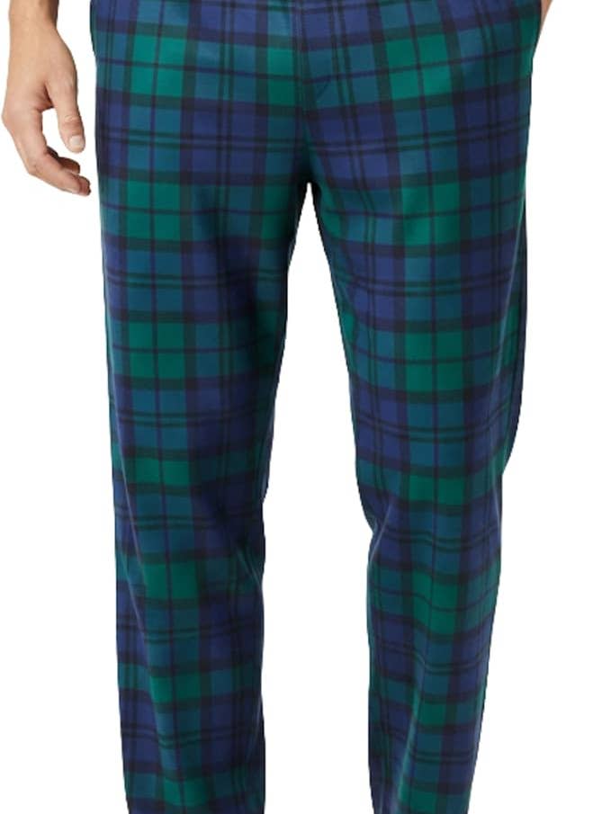 Herrepyjamasbukser - Grøn/Marineblå/Sort Tartan for engroshandel hos Funky Junque