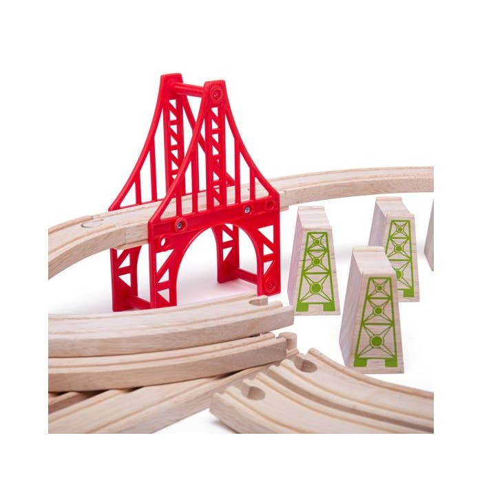 Bigjigs Toys - Wholesale Wood Toy - Kids - Bridge Expansion Set3