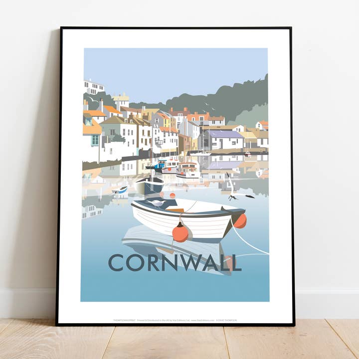 Star Editions - Wholesale Art Print - Cornwall By Artist Dave Thompson - 11X14” Premium Art Print1