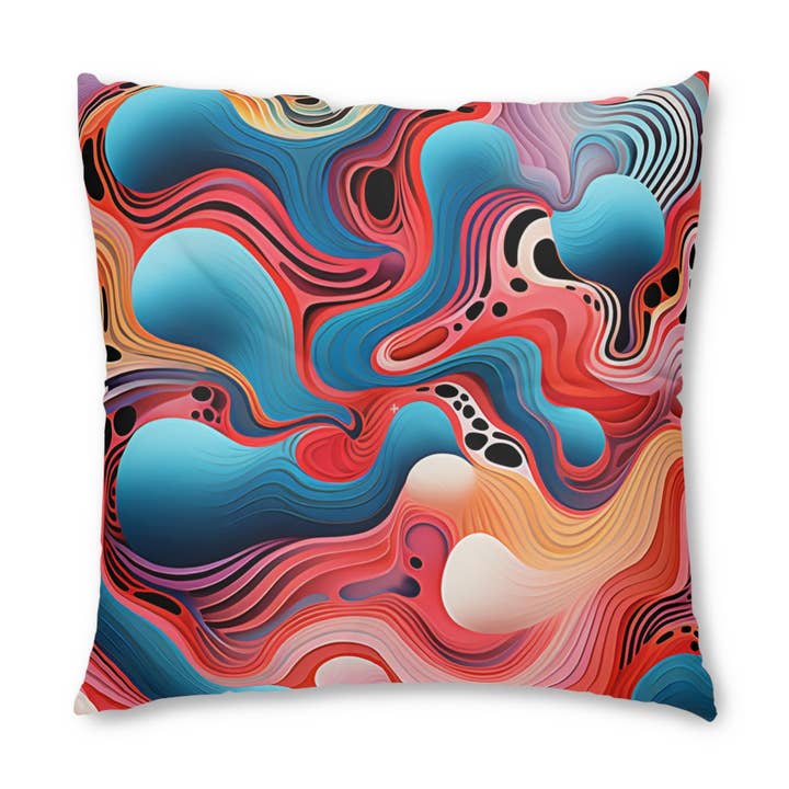 Fritzch Grungeblitz - Square Floor Pillow for wholesale by Velvet Rust