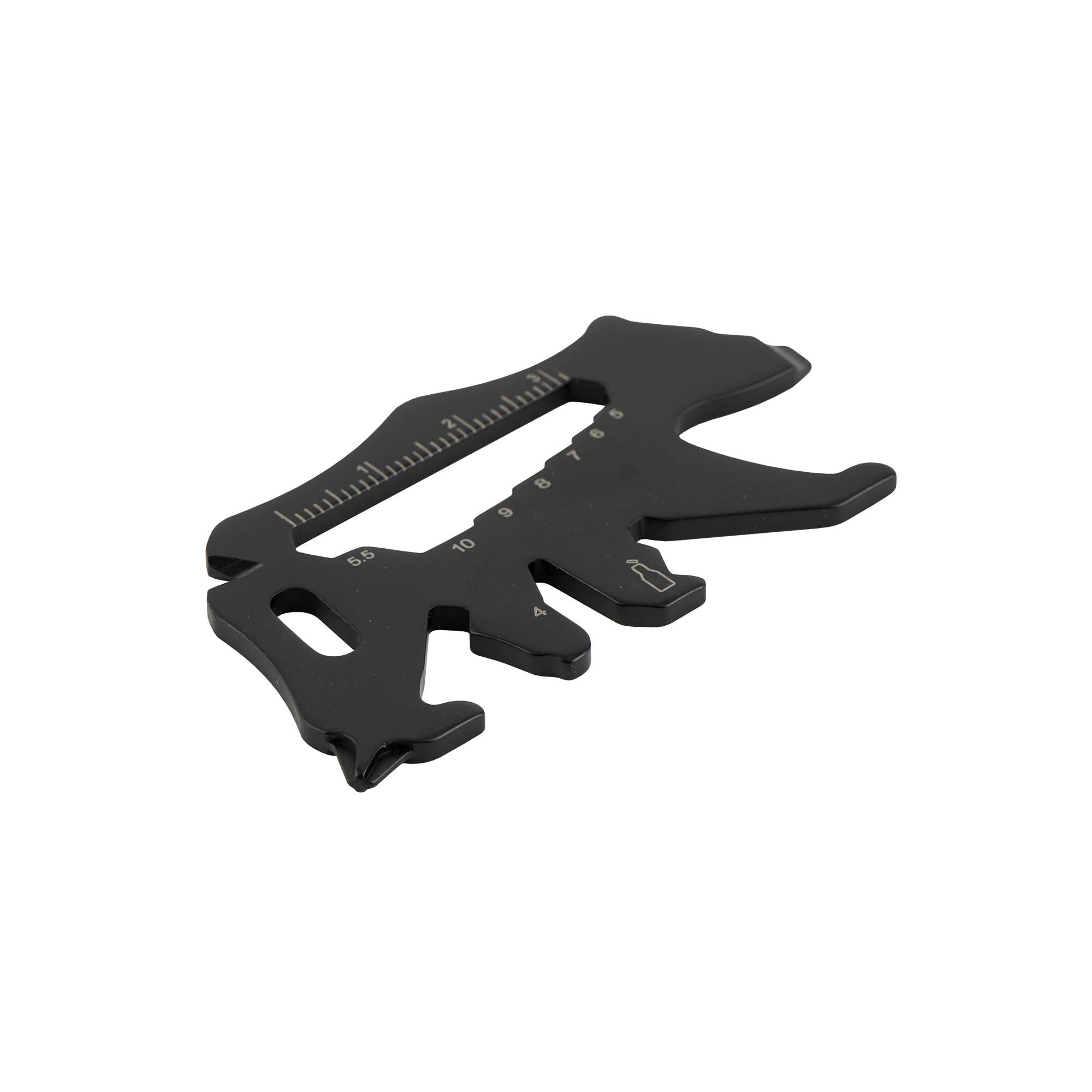 CGB Giftware – wholesale Handy tool – Great Plains Bear Shape Multi Tool On Backing Card3