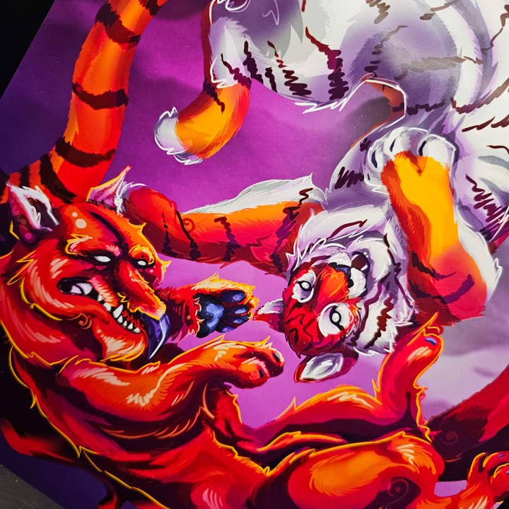 Tyger Art Print for wholesale by DeadOn Studios