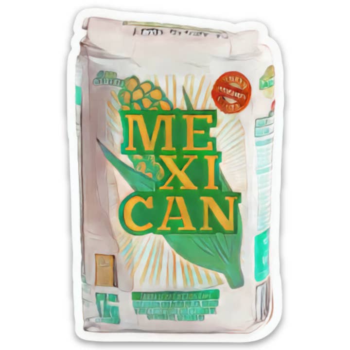 Mexican Masa Sticker for wholesale by Cultura Campaign