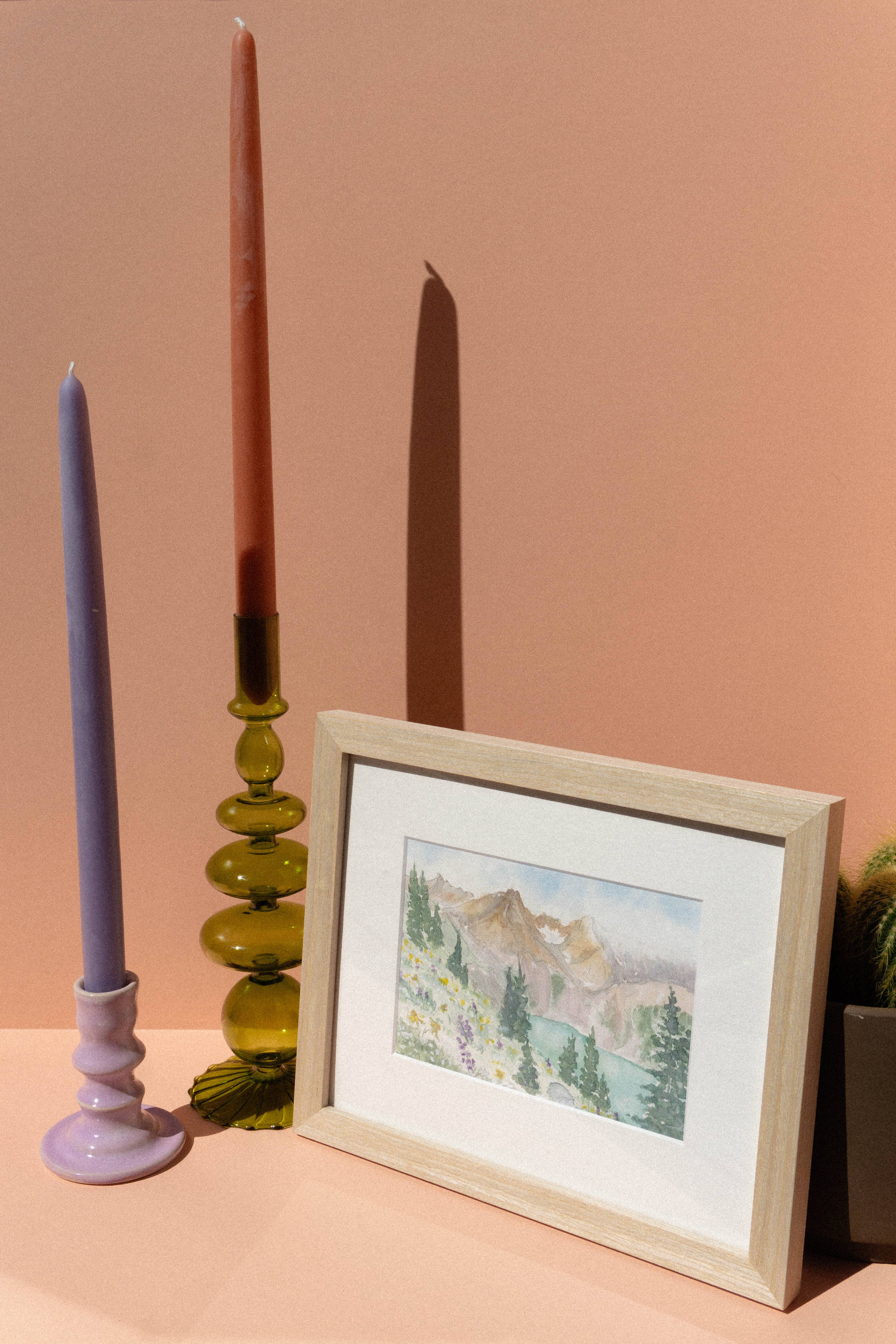 Mel K. Olrich Art - Wholesale Art Print - Southwest Colorado lake with wildflowers, art print3