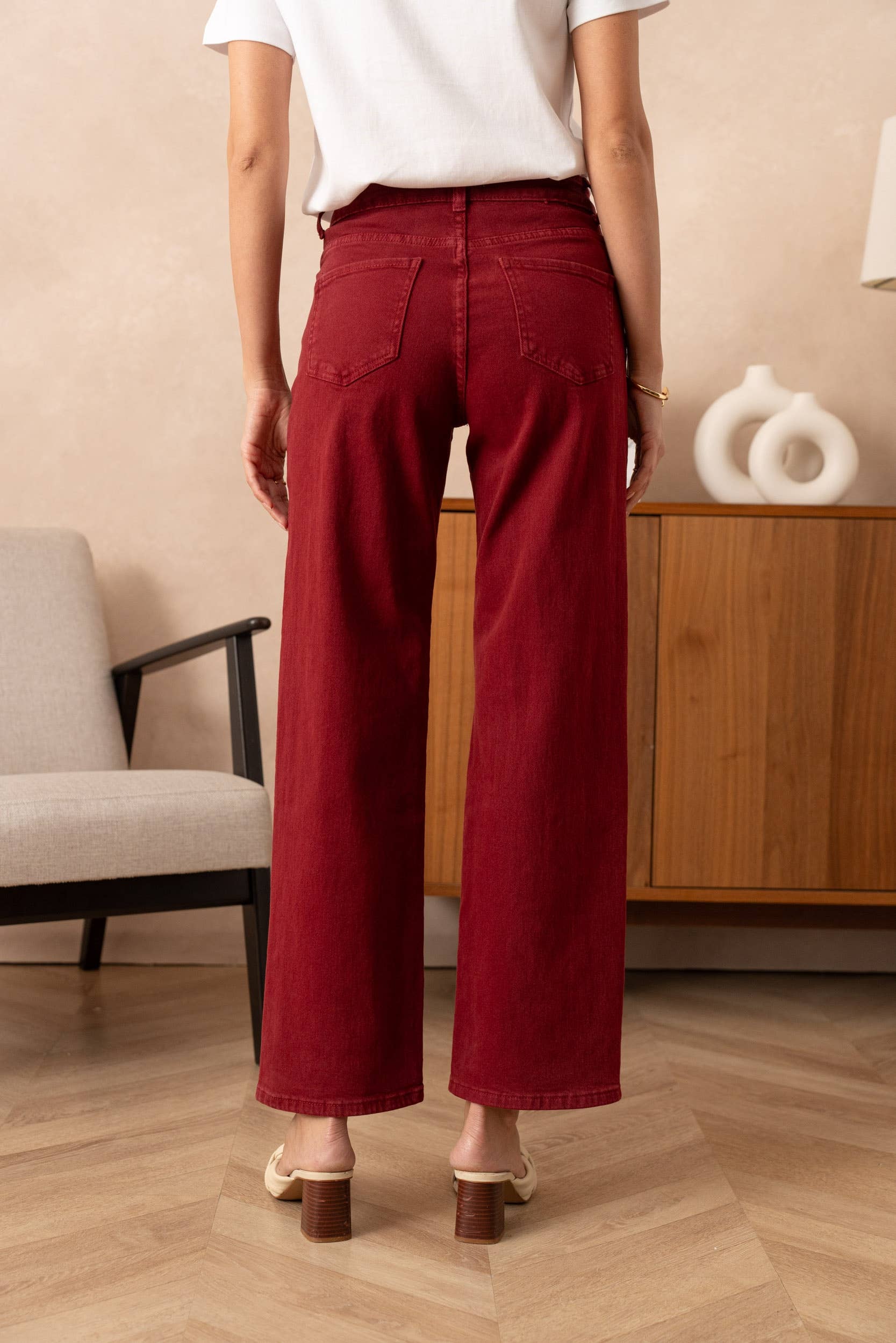 Vivid - Vendita all'ingrosso Jeans - Donna - Jean a gamba larga colore13