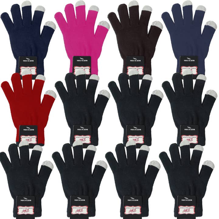 Magic Gloves for Men and Women - Winter Knit Gloves for wholesale by Debra Weitzner