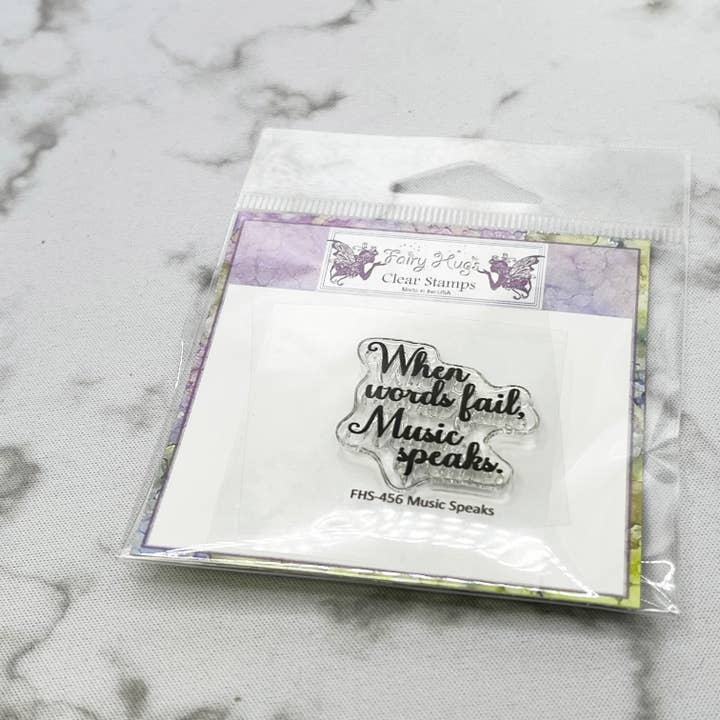 Fairy Hugs Stamps - Music Speaks for wholesale by Fairy Hugs