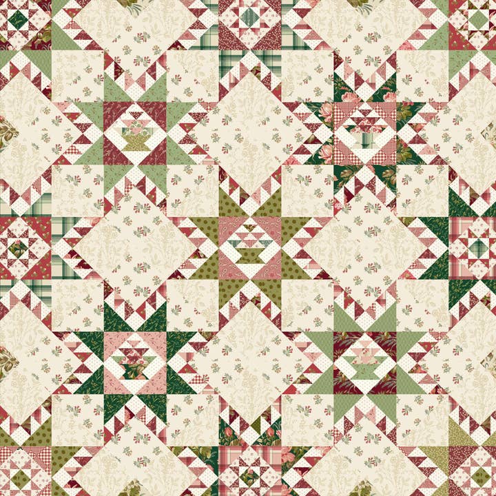 Kitchen Towel - Joyous Star for wholesale by Laundry Basket Quilts