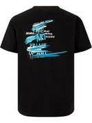 T-SHIRT VALUE OF ART NOIR À MANCHES COURTES EN COTON DOUX POUR GARÇONS pour la vente par House of Juniors