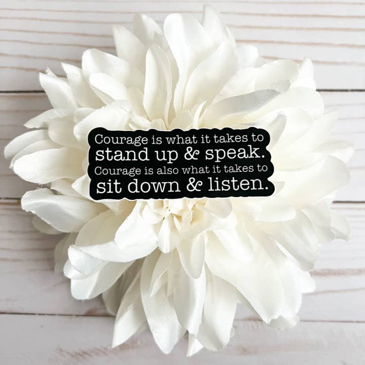 swaygirls - Vendita all'ingrosso Adesivo - Adesivo Courage | Citazione di Winston Churchill8