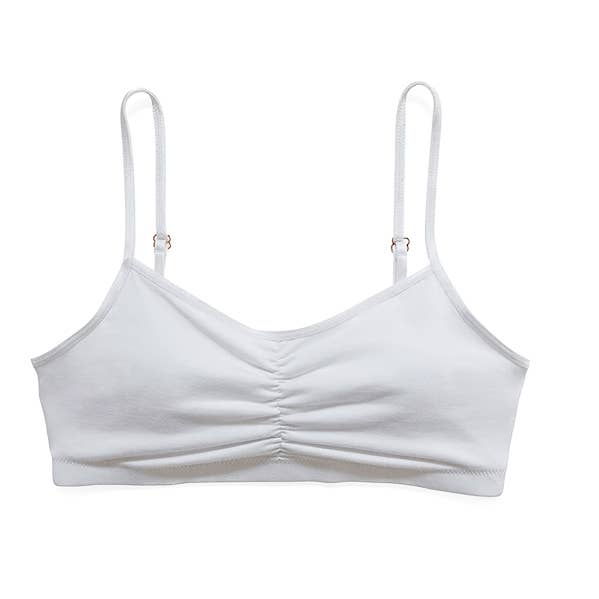 Astrid Jersey-Bralette, Weiß für den Großhandel von Everviolet