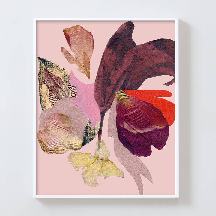 Curiosidades nº 34 - Impressão Abstract Colagem por atacado de Dana McClure Studio