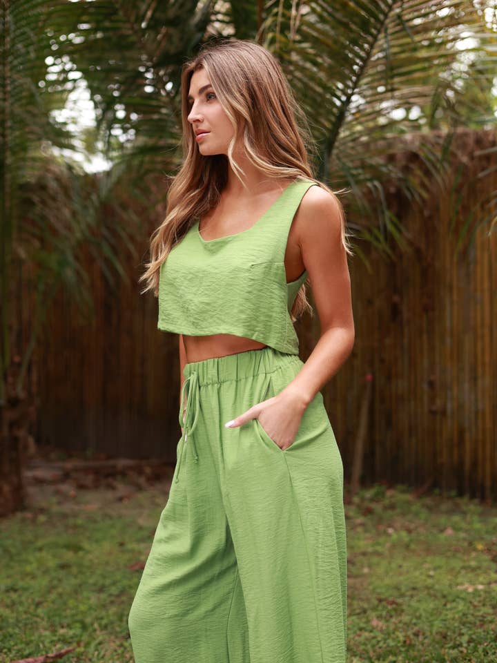 BALI GRØN IGUAZU TOP for engroshandel hos Salty Weekend