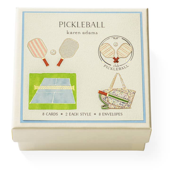 Pickleball geschenkdoos voor wholesale door Karen Adams Designs