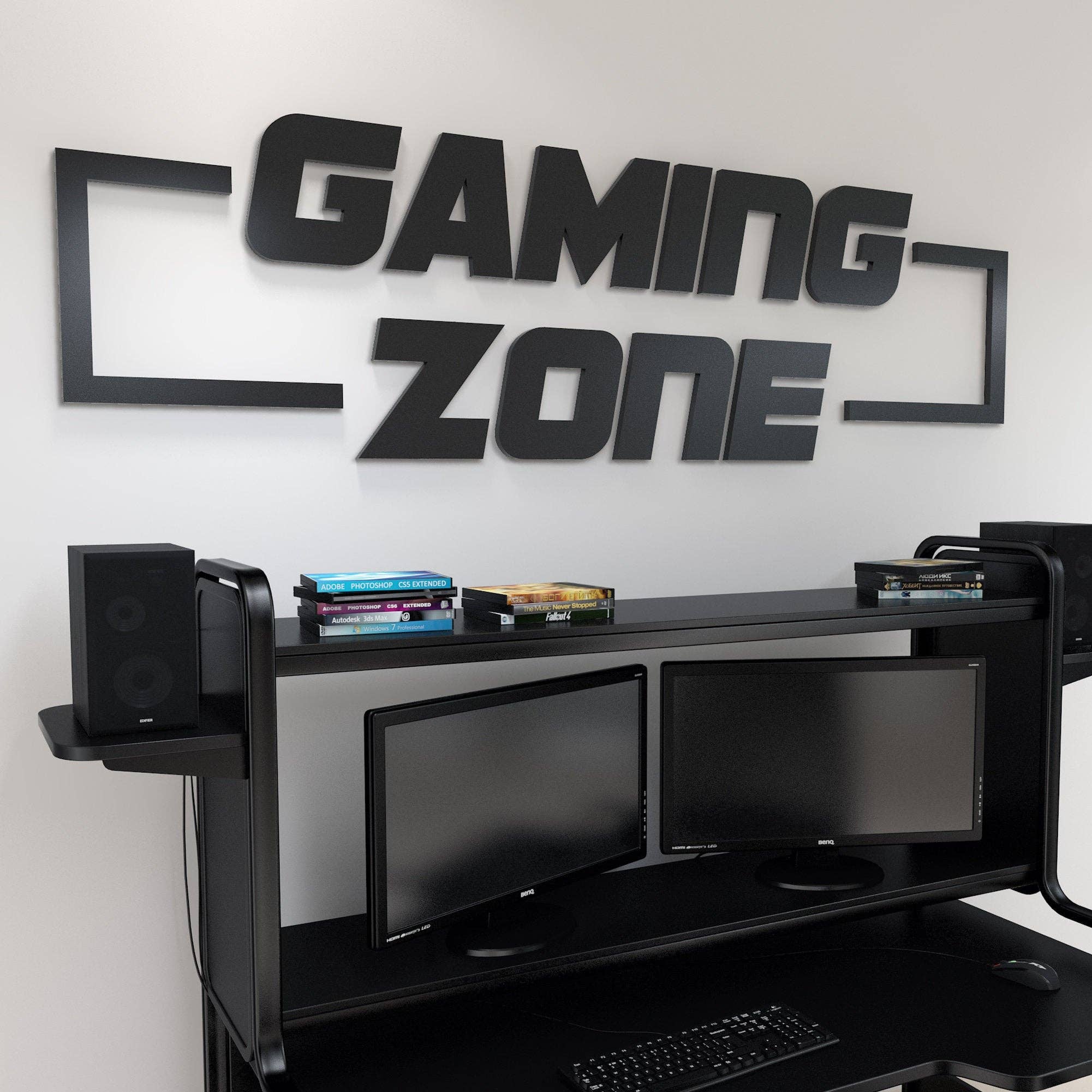 Guipp-Decor - Decoriy - Vente Pancarte - Enseigne 3D Gaming Zone0