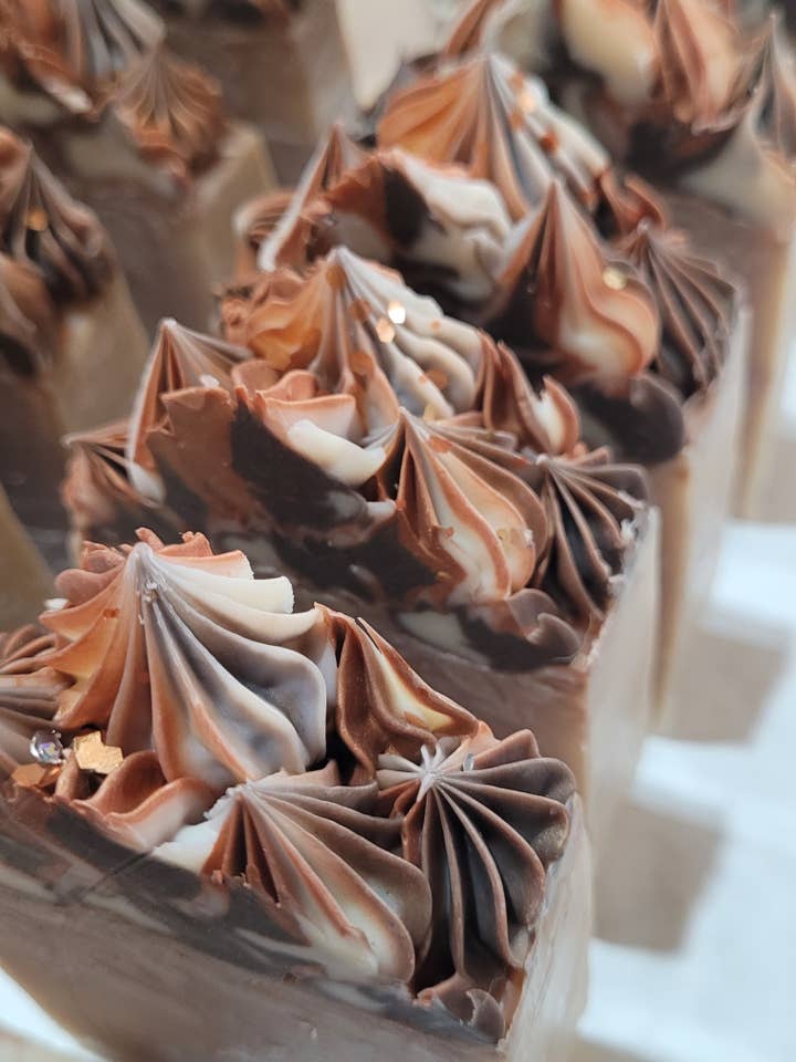 Cocoa Butter Cashmere Soap for wholesale by Halian's Creations