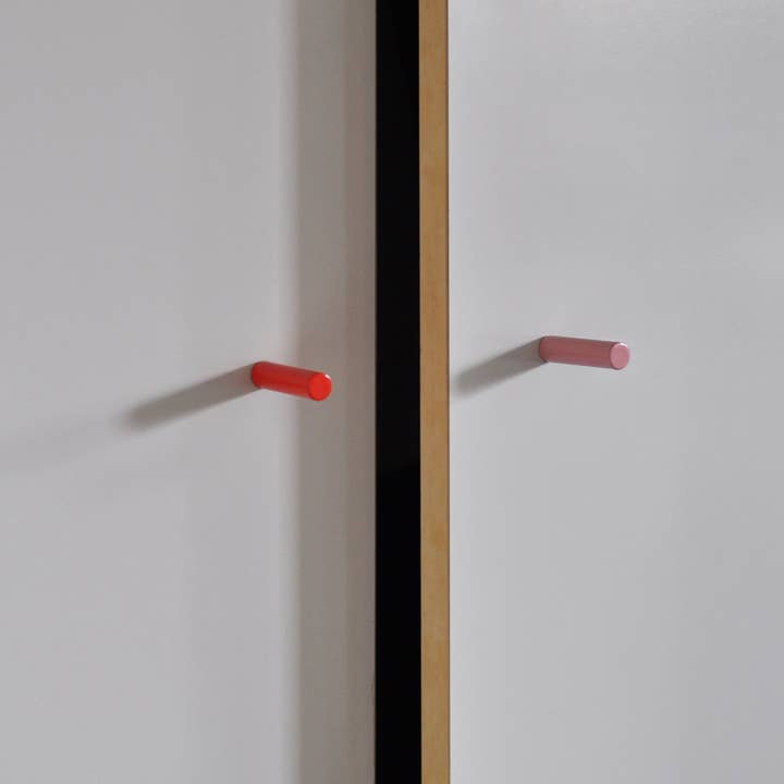 puxadores 01 para móveis rosa por atacado de kolor