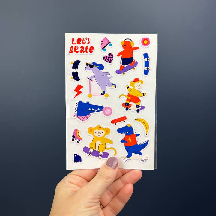 Four Bears Sticker Club - Vente Autocollant - Faisons du patin2